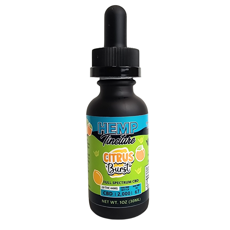 2000 mg Citrus Burst Chill CBD Tincture